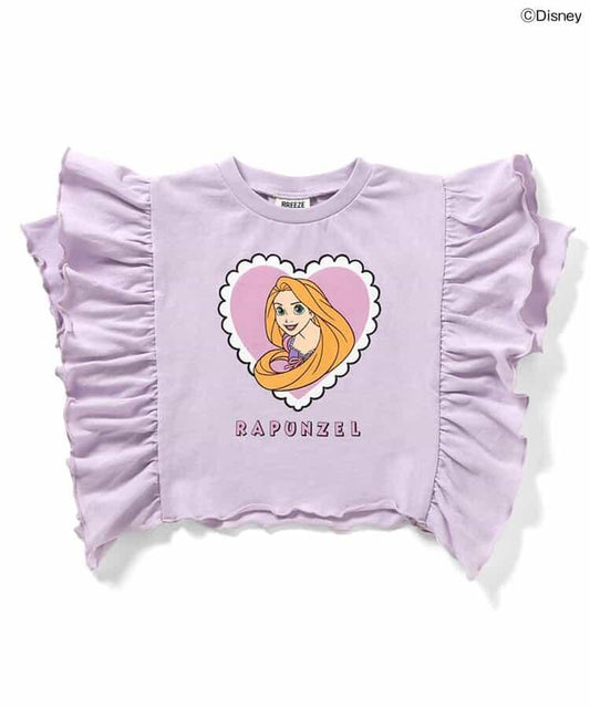 ディズニーキャラクター プリンセス 荷葉邊T恤