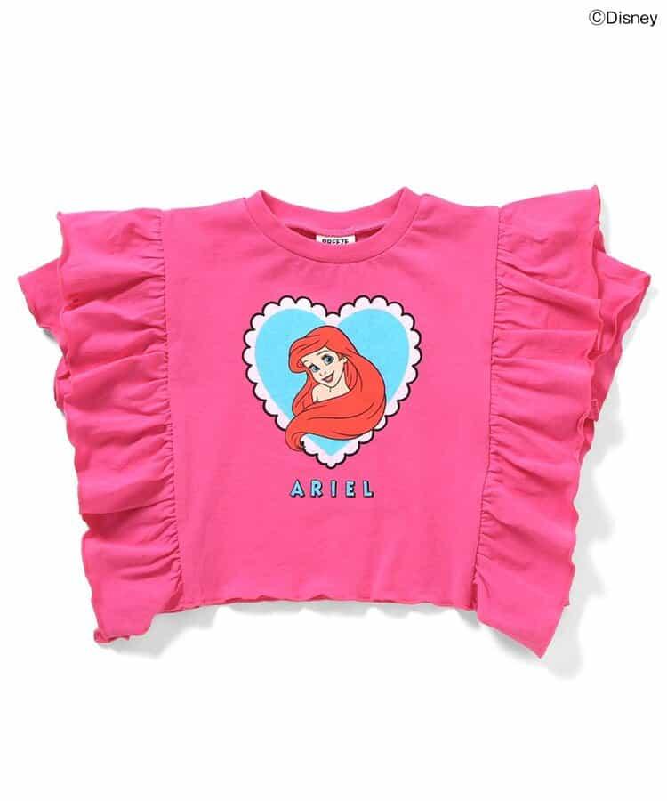 ディズニーキャラクター プリンセス 荷葉邊T恤