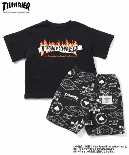 LINK系列 THRASHER T恤褲裝套裝