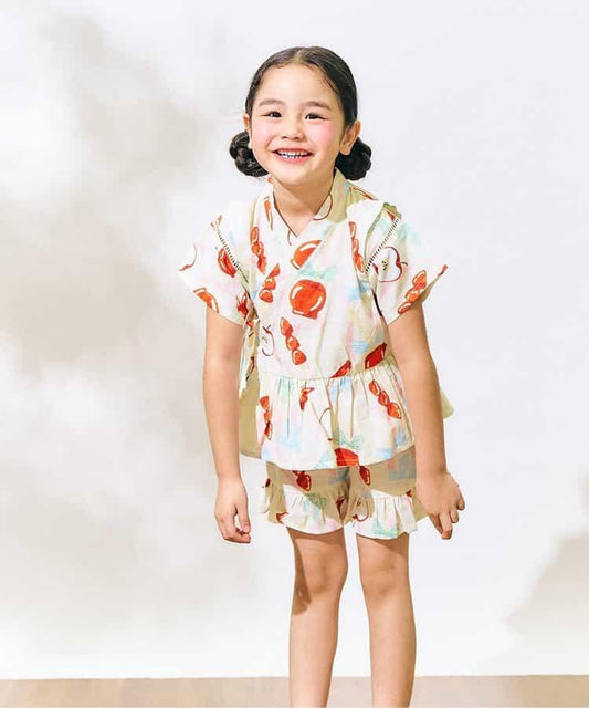 多彩GIRLS圖案 甚平
