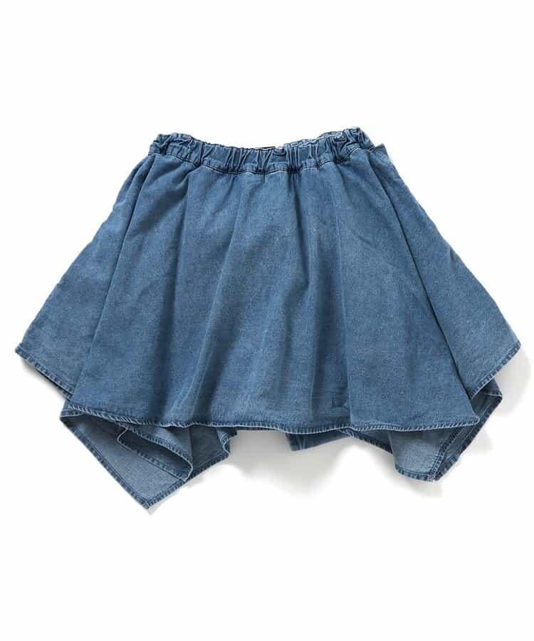 襯衫綁腰風設計 牛仔 裙褲