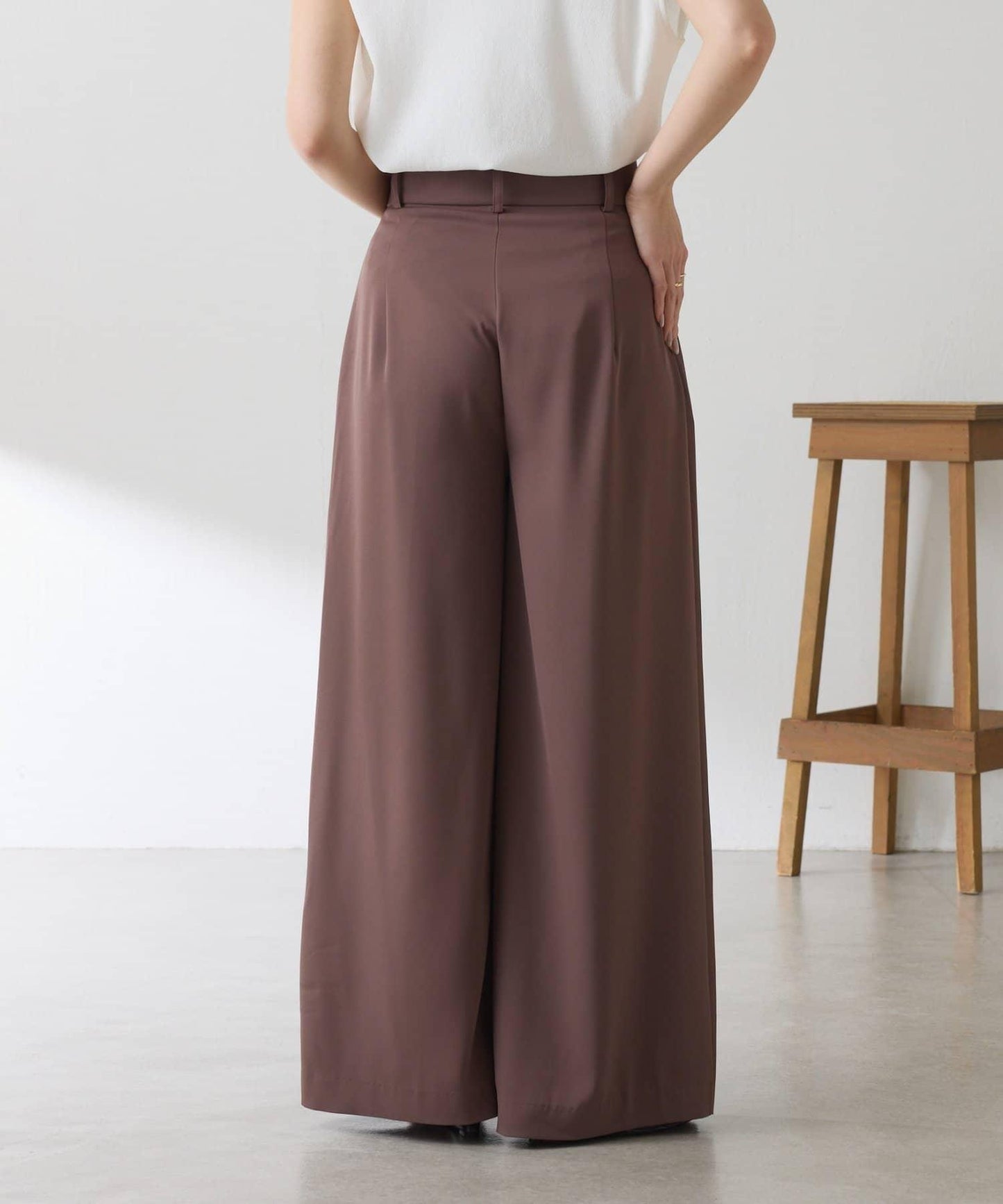 Nuel/ニュエル 2WAY 高腰 褲子