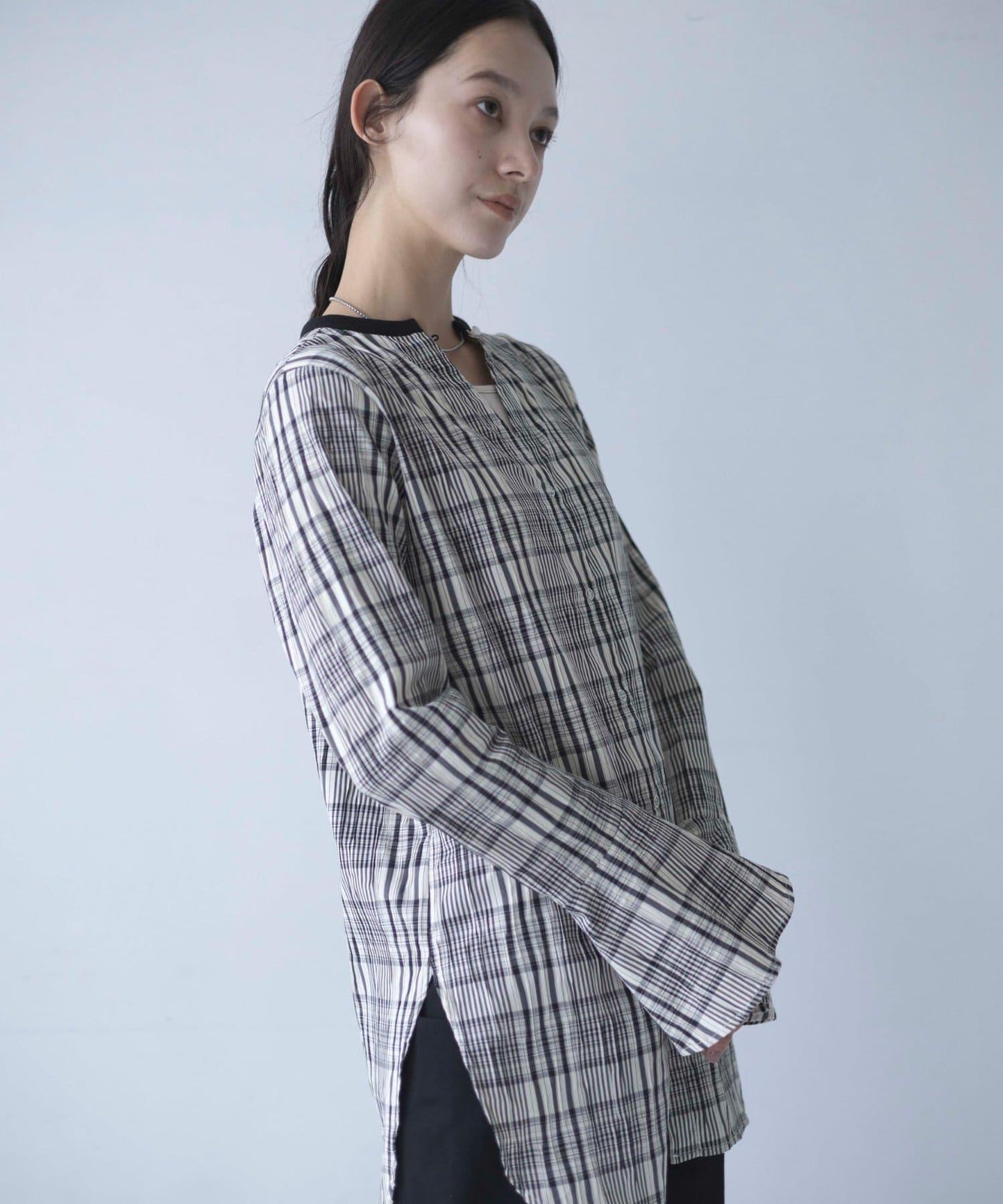 CINAMOD 多功能圍巾設計 女襯衫