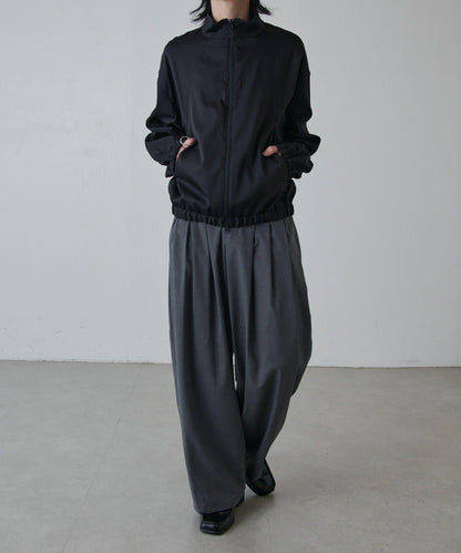 可水洗雙層緞面夾克