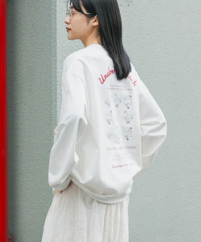 鳥貴族×UR UnuboResearch LONG-SLEEVE T-SHIRTS A 長袖T恤