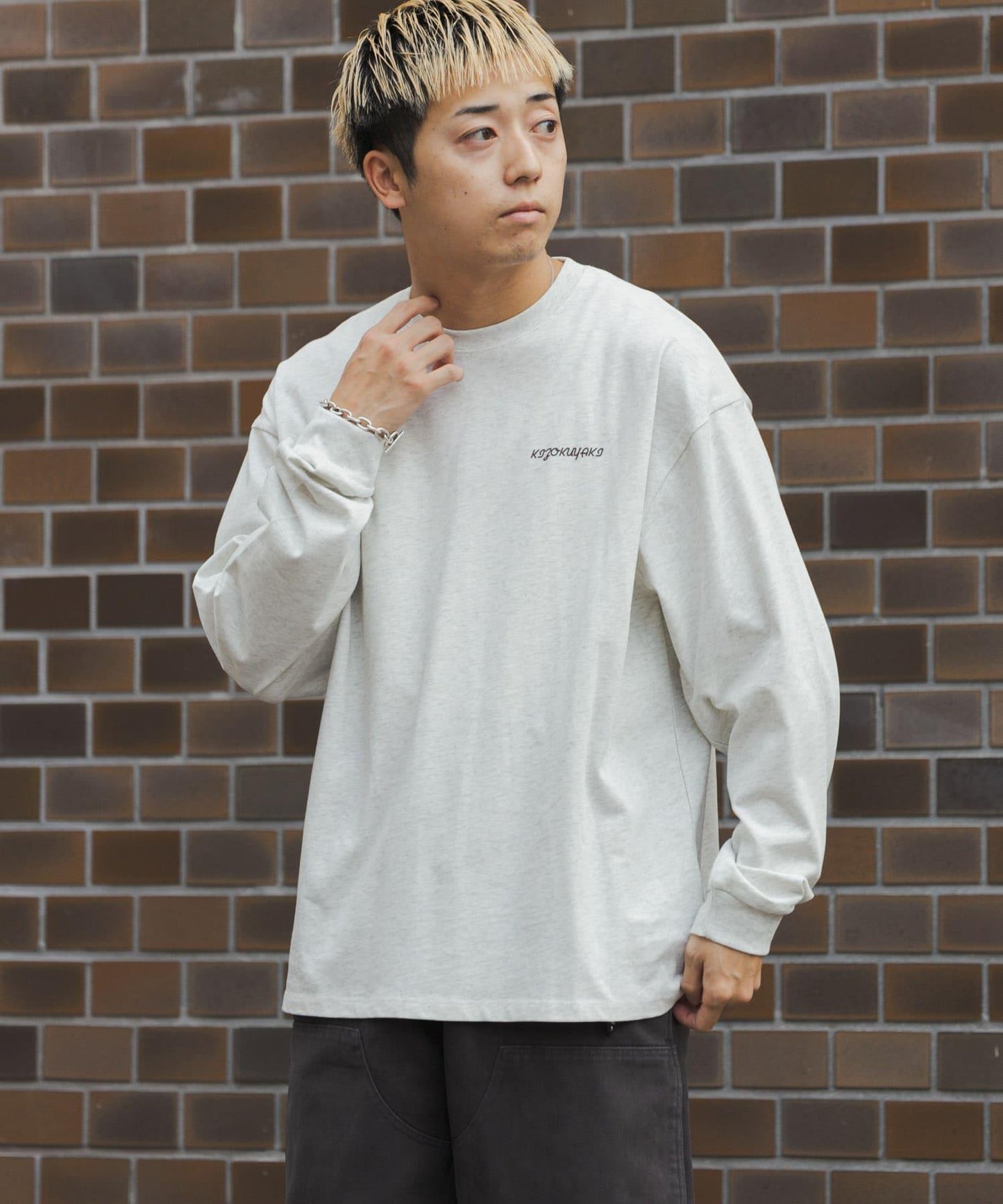鳥貴族×UR UnuboResearch LONG-SLEEVE T-SHIRTS A 長袖T恤