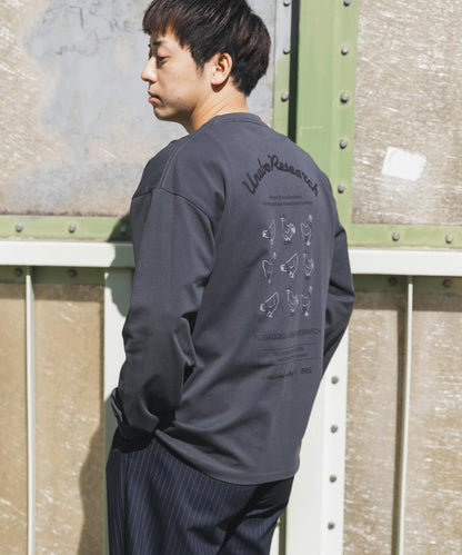 鳥貴族×UR UnuboResearch LONG-SLEEVE T-SHIRTS A 長袖T恤