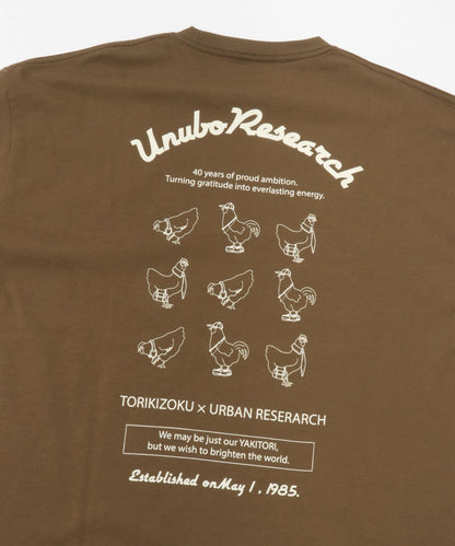 鳥貴族×UR UnuboResearch LONG-SLEEVE T-SHIRTS A 長袖T恤