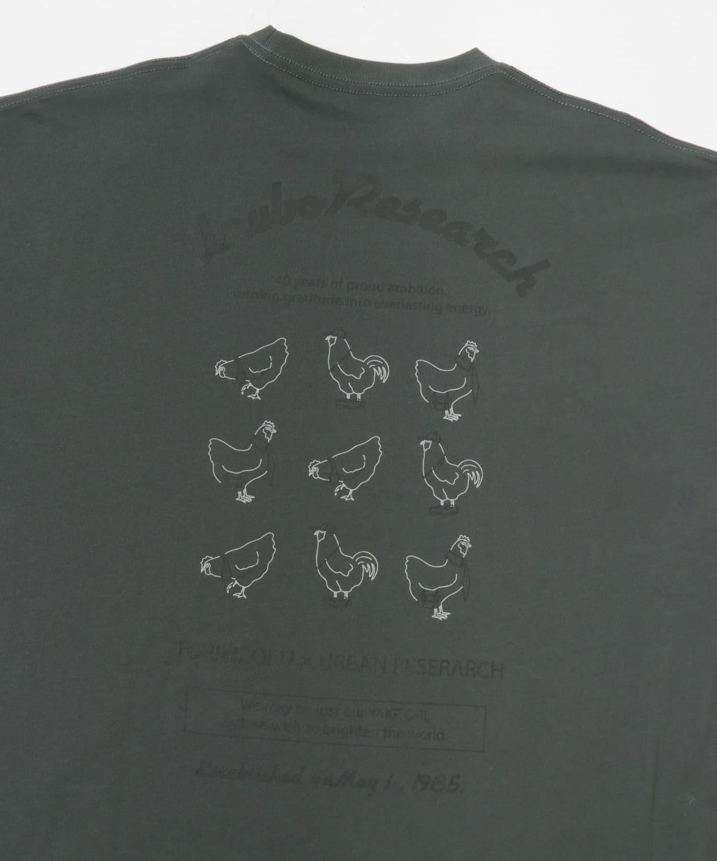鳥貴族×UR UnuboResearch LONG-SLEEVE T-SHIRTS A 長袖T恤