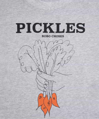 Bunch Of Vegetables 字母圖案 短袖T恤 兒童款