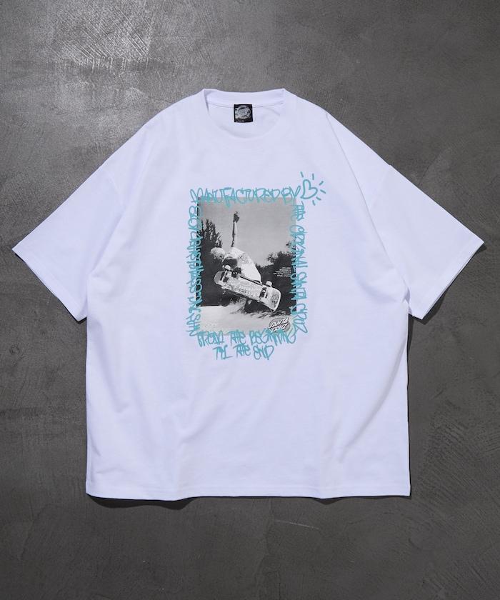 SANTA CRUZ×FREAK'S STORE 特別 寬鬆版 照片印花 T恤