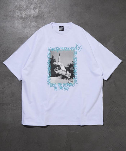 SANTA CRUZ×FREAK'S STORE 特別 寬鬆版 照片印花 T恤