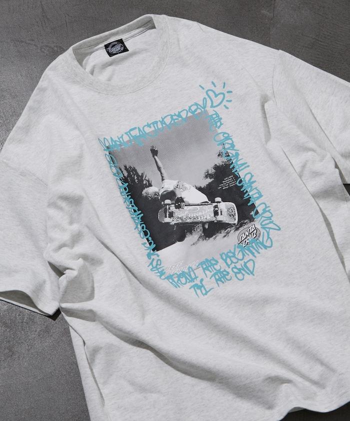 SANTA CRUZ×FREAK'S STORE 特別 寬鬆版 照片印花 T恤