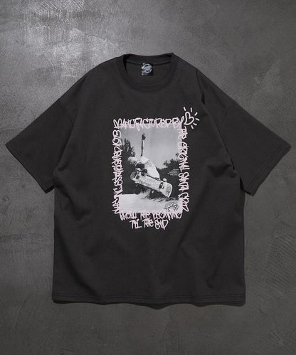 SANTA CRUZ×FREAK'S STORE 特別 寬鬆版 照片印花 T恤