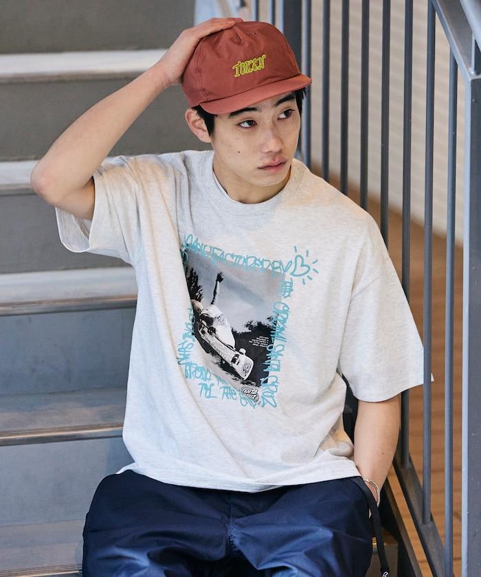 SANTA CRUZ×FREAK'S STORE 特別 寬鬆版 照片印花 T恤