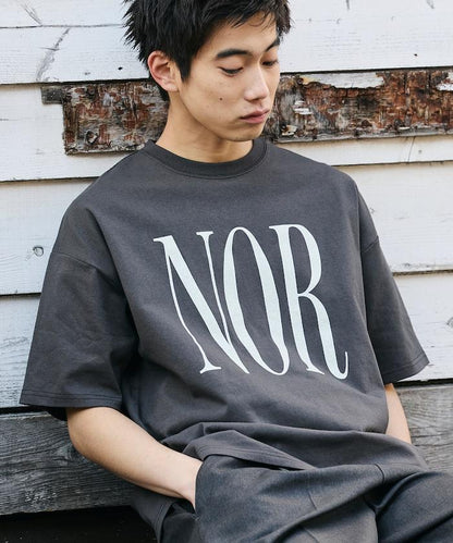 寬鬆版型 印花 圓領T恤 NOR款