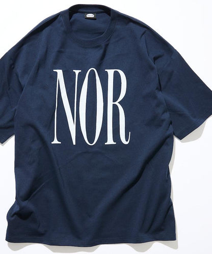 寬鬆版型 印花 圓領T恤 NOR款