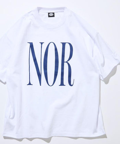 寬鬆版型 印花 圓領T恤 NOR款