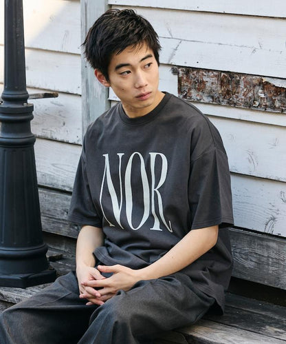 寬鬆版型 印花 圓領T恤 NOR款