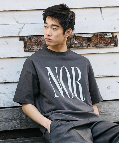 寬鬆版型 印花 圓領T恤 NOR款