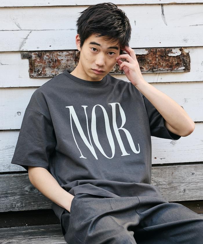 寬鬆版型 印花 圓領T恤 NOR款