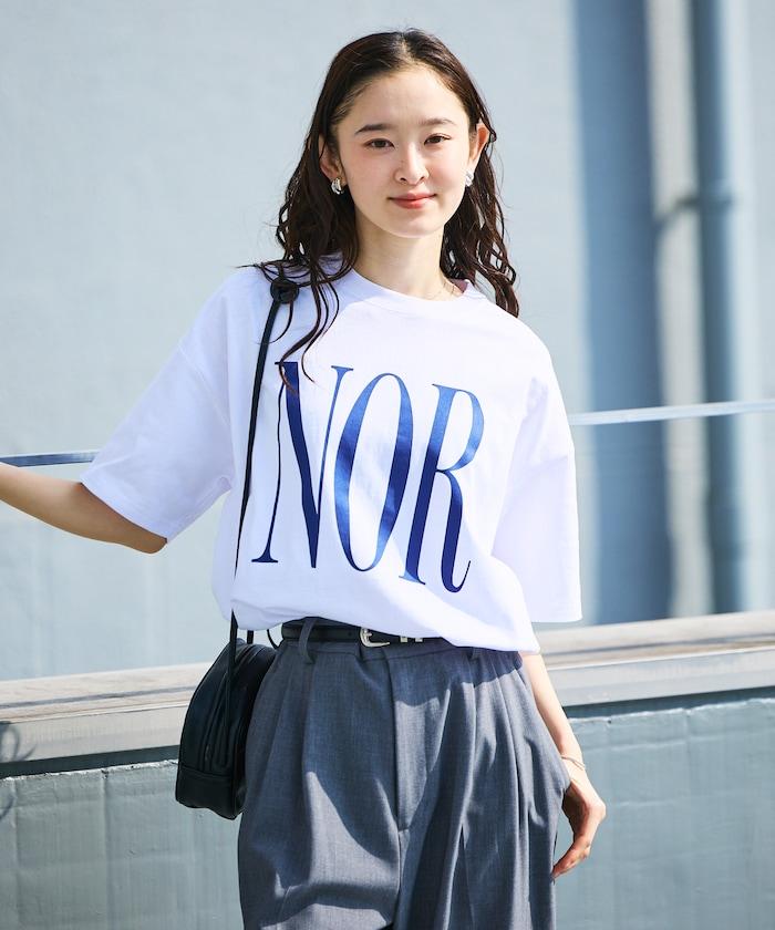 寬鬆版型 印花 圓領T恤 NOR款