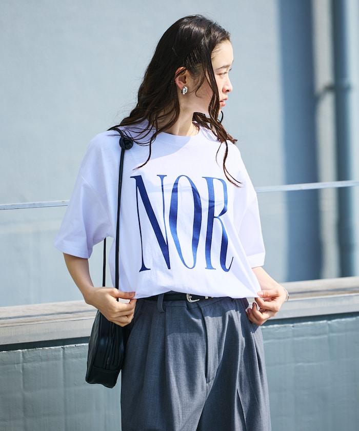 寬鬆版型 印花 圓領T恤 NOR款