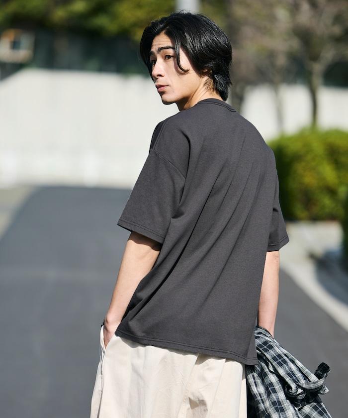 THRASHER×FREAK'S STORE 聯名款 寬鬆廓形 CAT動物印花 圓領 T恤