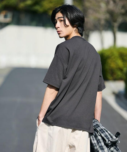 THRASHER×FREAK'S STORE 聯名款 寬鬆廓形 CAT動物印花 圓領 T恤