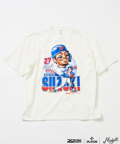 聯名聯名 MLB PLAYERS× RYNO SPORTS ×FREAK’S STORE SUZUKI GRAPHIC TEE 圖案短袖T恤