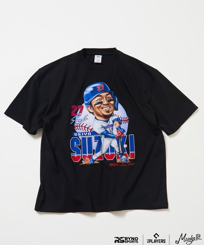 聯名聯名 MLB PLAYERS× RYNO SPORTS ×FREAK’S STORE SUZUKI GRAPHIC TEE 圖案短袖T恤