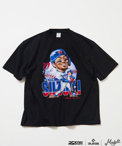 聯名聯名 MLB PLAYERS× RYNO SPORTS ×FREAK’S STORE SUZUKI GRAPHIC TEE 圖案短袖T恤