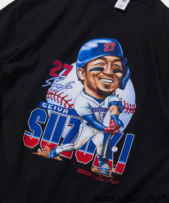 聯名聯名 MLB PLAYERS× RYNO SPORTS ×FREAK’S STORE SUZUKI GRAPHIC TEE 圖案短袖T恤