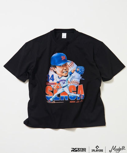 MLB PLAYERS× RYNO SPORTS ×FREAK’S STORE 【SENGA】GRAPHIC TEE 聯名圖案T恤
