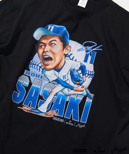 3月5日12:00 MLB PLAYERS× RYNO SPORTS ×FREAK’S STORE 聯名 SASAKI 圖案T恤