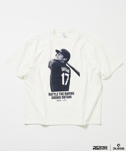 MLB PLAYERS× RYNO SPORTS ×FREAK’S STORE 聯名 大谷特寫照片圖案T恤