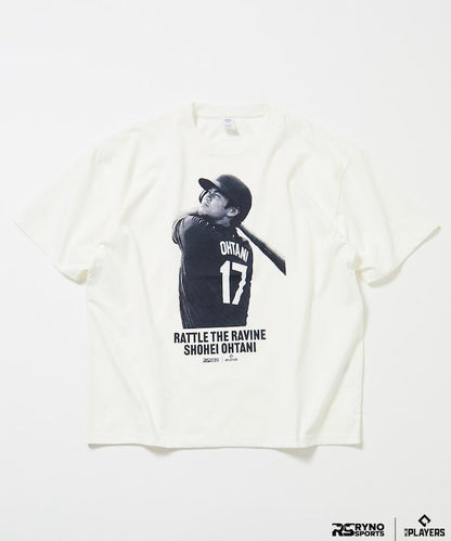 MLB PLAYERS× RYNO SPORTS ×FREAK’S STORE 聯名 大谷特寫照片圖案T恤