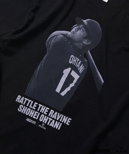MLB PLAYERS× RYNO SPORTS ×FREAK’S STORE 聯名 大谷特寫照片圖案T恤