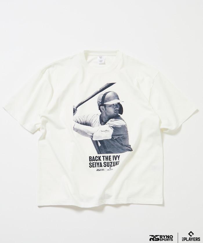 MLB PLAYERS×RYNO SPORTS×FREAK’S STORE 聯名 SUZUKI 特寫照片圖案 T恤
