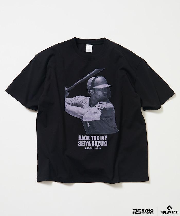 MLB PLAYERS×RYNO SPORTS×FREAK’S STORE 聯名 SUZUKI 特寫照片圖案 T恤