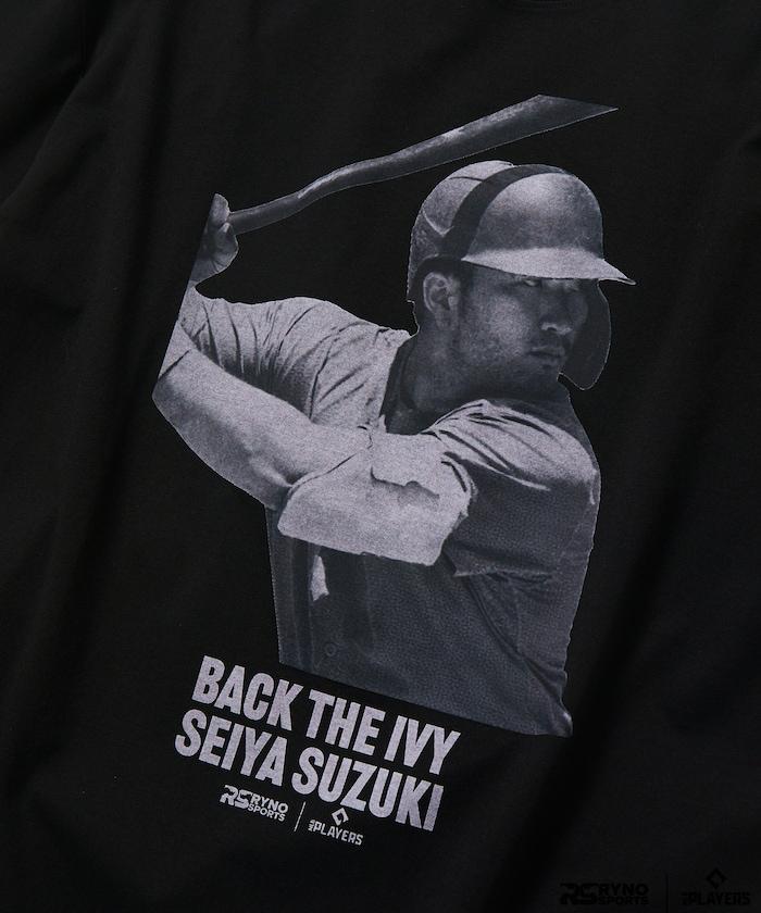 MLB PLAYERS×RYNO SPORTS×FREAK’S STORE 聯名 SUZUKI 特寫照片圖案 T恤