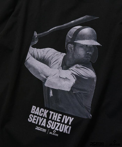 MLB PLAYERS×RYNO SPORTS×FREAK’S STORE 聯名 SUZUKI 特寫照片圖案 T恤