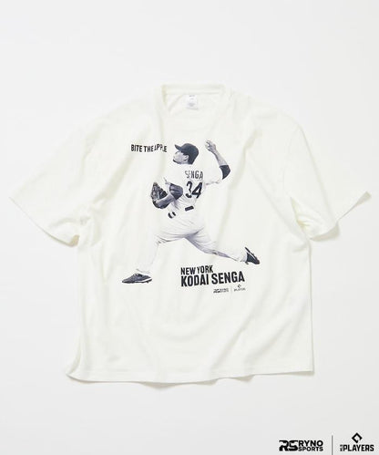 MLB PLAYERS× RYNO SPORTS ×FREAK’S STORE 聯名 SENGA 照片印花寬鬆T恤