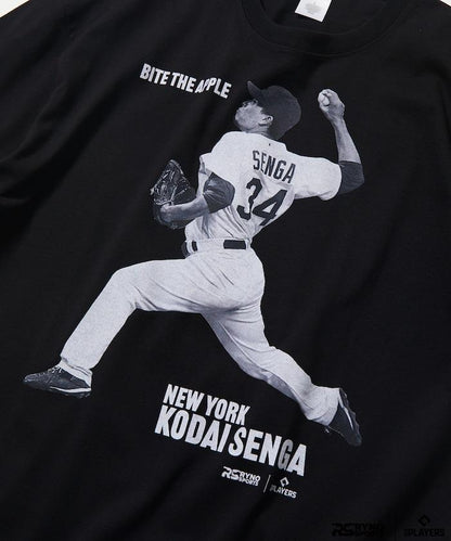 MLB PLAYERS× RYNO SPORTS ×FREAK’S STORE 聯名 SENGA 照片印花寬鬆T恤