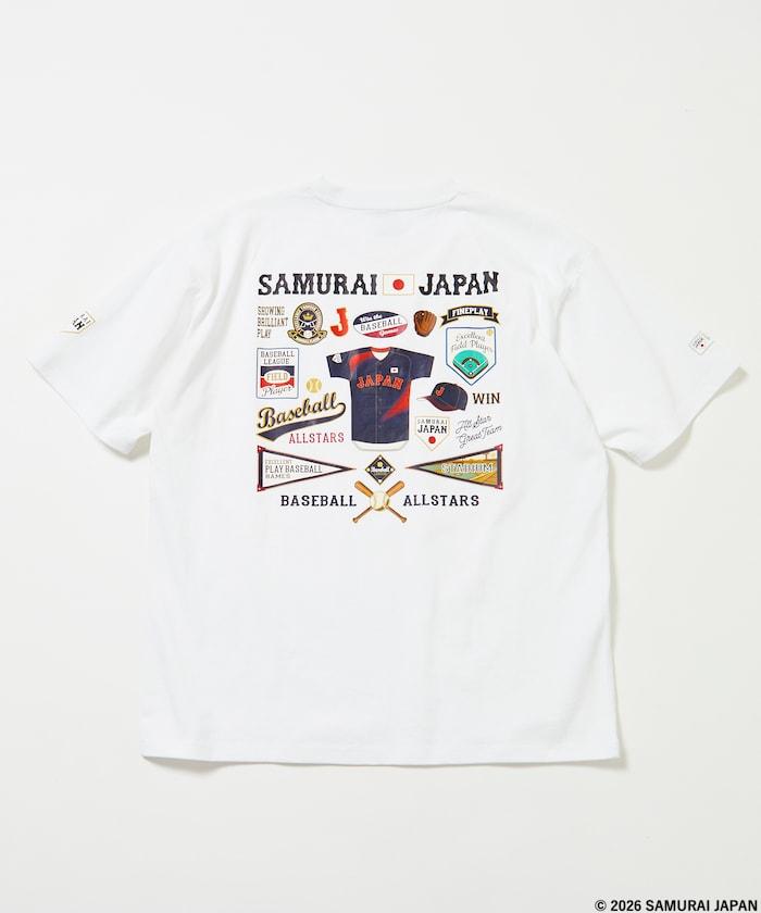 SAMURAI JAPAN×FREAK’S STORE 聯名 GRAPHIC TEE 圖案T恤（特別款）