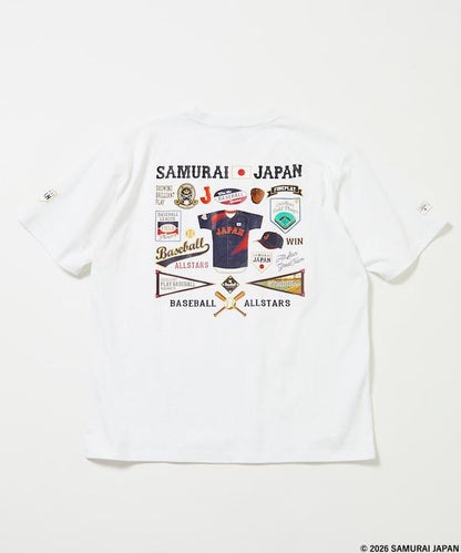 SAMURAI JAPAN×FREAK’S STORE 聯名 GRAPHIC TEE 圖案T恤（特別款）
