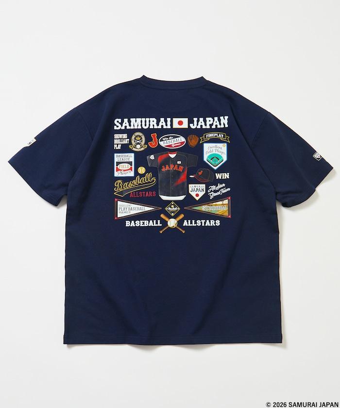 SAMURAI JAPAN×FREAK’S STORE 聯名 GRAPHIC TEE 圖案T恤（特別款）