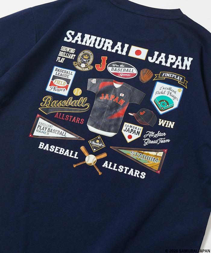 SAMURAI JAPAN×FREAK’S STORE 聯名 GRAPHIC TEE 圖案T恤（特別款）