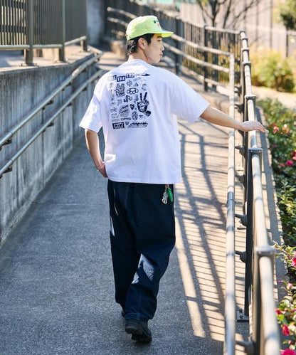 SANTA CRUZ×FREAK'S STORE/サンタクルーズ 別注 ビッグシルエット バックプリント Tシャツ 【限定展開】