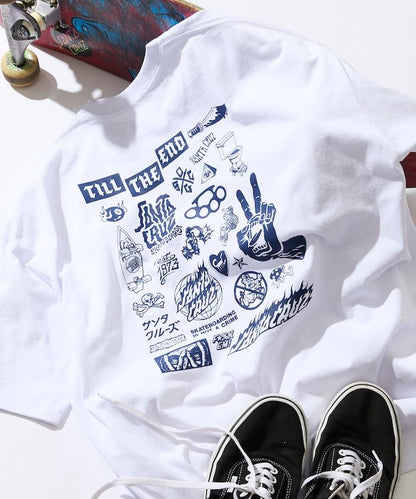 SANTA CRUZ×FREAK'S STORE/サンタクルーズ 別注 ビッグシルエット バックプリント Tシャツ 【限定展開】